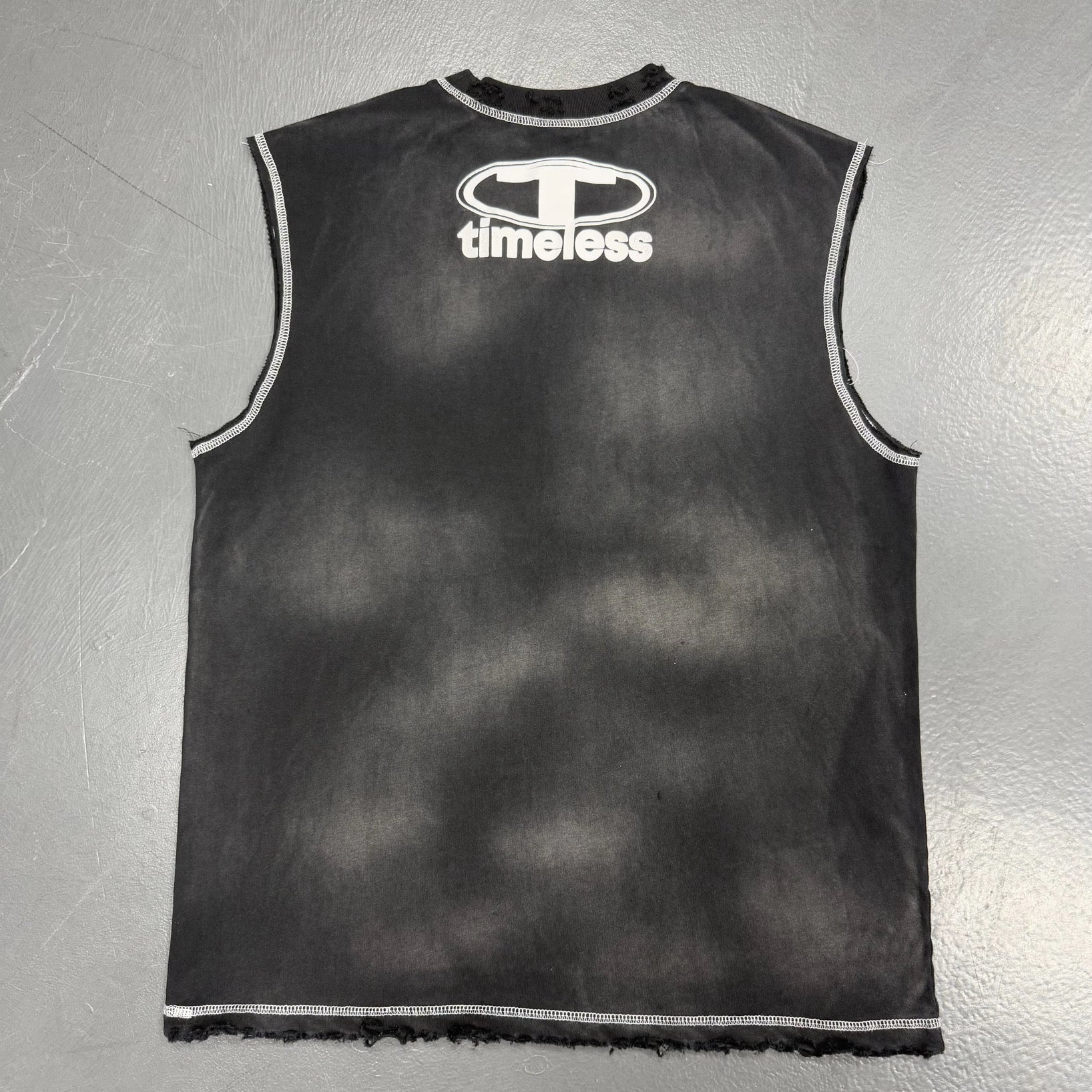“We control Time” Black Muscle Tee