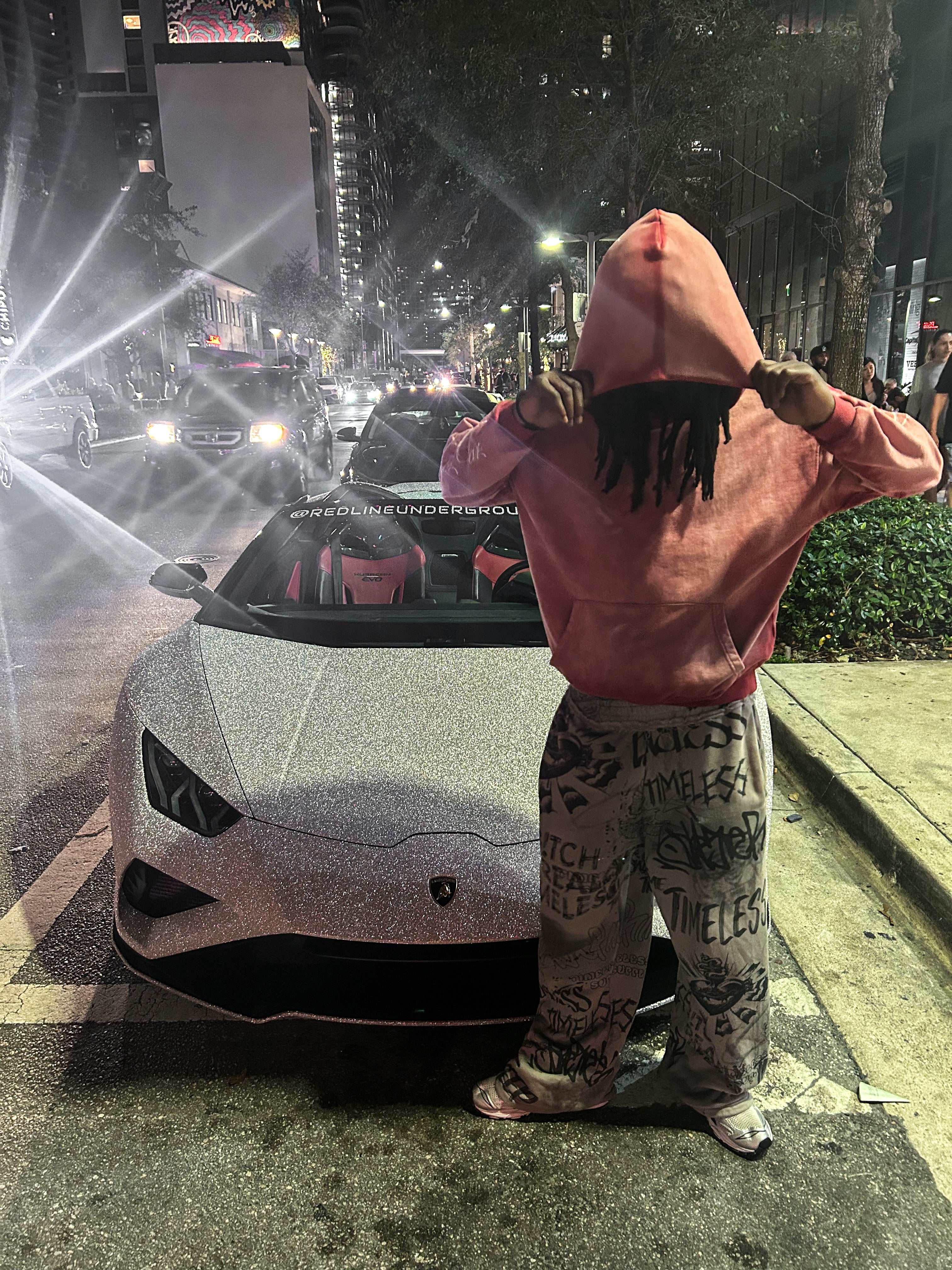 GREY "EXPRESSION" SWEATS